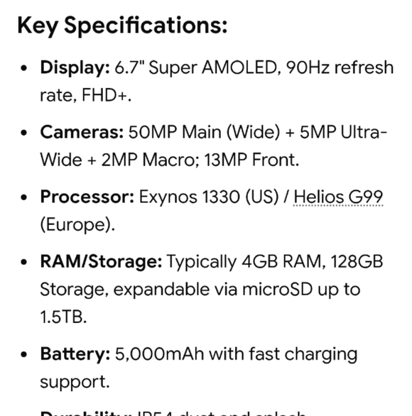 Samsung Galaxy A16 5G - Black